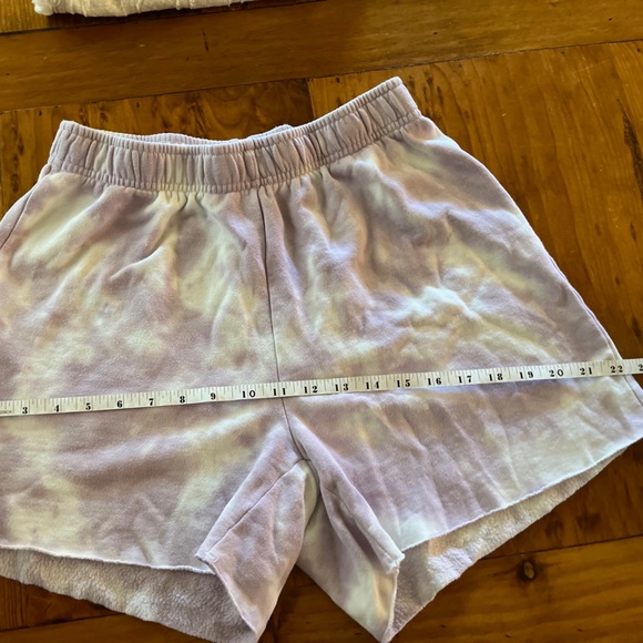 LA Hearts Purple Tye Dye Shorts - Picture 8 of 8